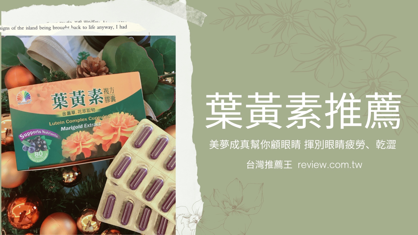 【葉黃素推薦】-眼睛離不開3C產品?美夢成真葉黃素幫你顧眼睛 1