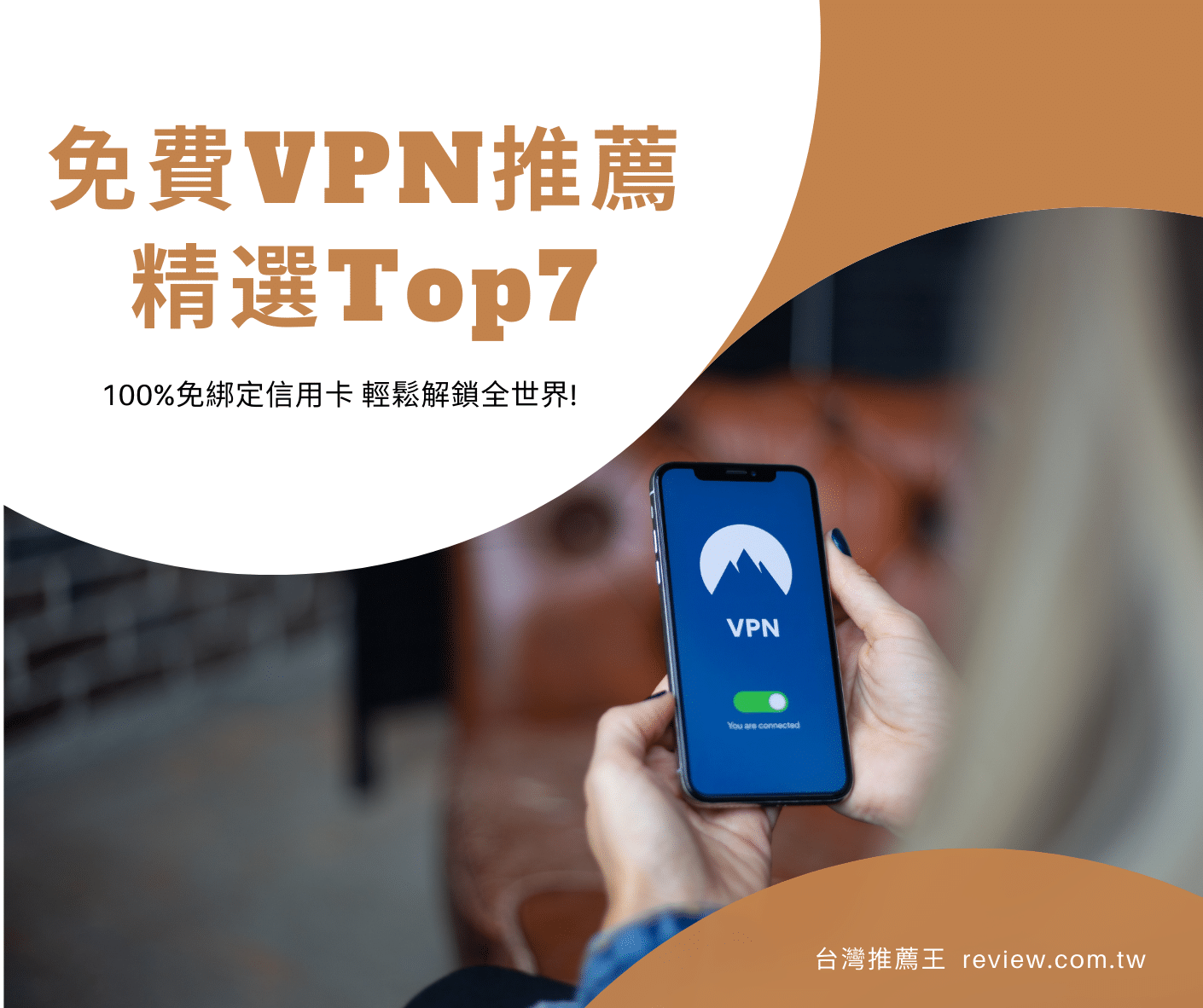 免費VPN推薦100%免綁定信用卡精選Top8-【2026年】 1